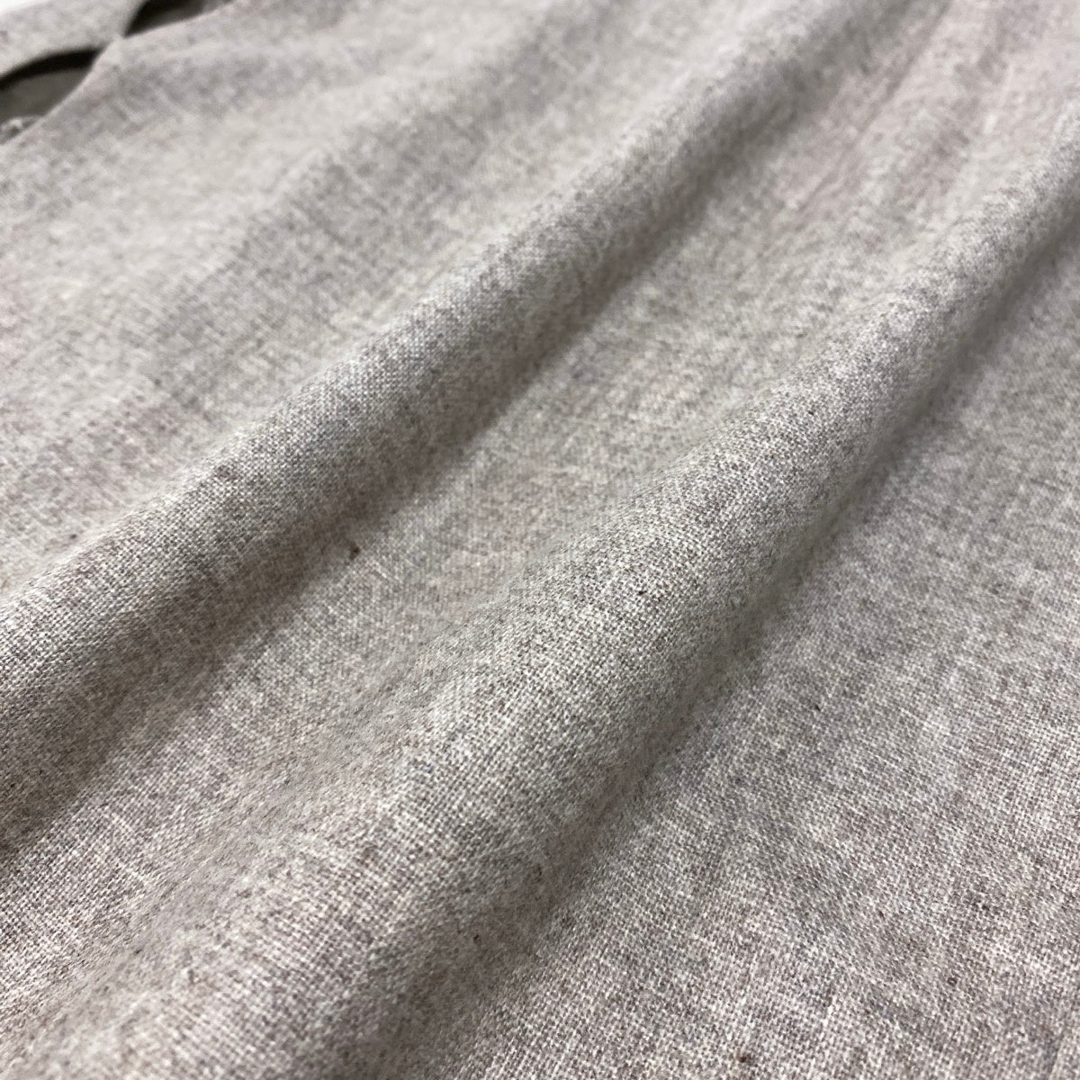 11g18 JIL SANDER ジルサンダー ノースリーブ カットワークワンピース カシミヤ100％ 切りっぱなし加工 サイズ34 ベージュ レディースu02t