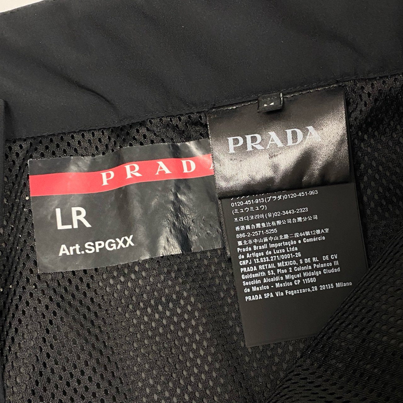 Mb16《美品》 PRADA プラダ テクニカルファブリック モジュラーパンツ カーゴパンツ テック ロゴテープ SPH251 M ブラック ポリエステル メンズu02t