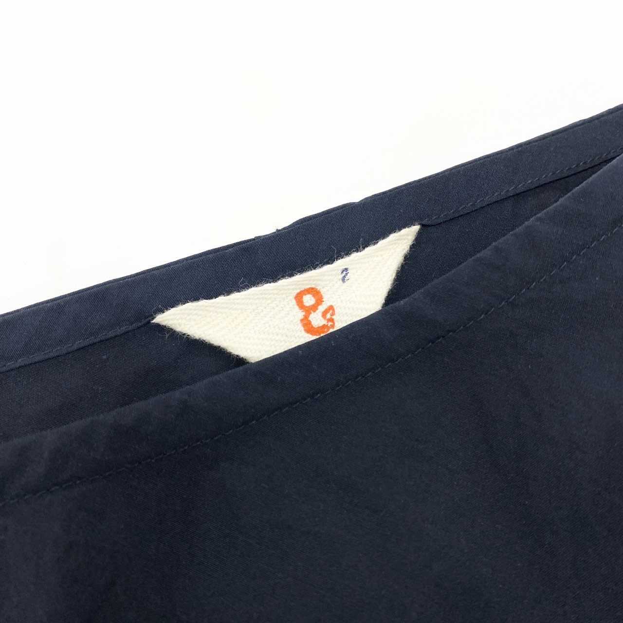 16k10 【美品】45rpm フォーティーファイブアールピーエム 変形スカート ロングスカート フレア スリット 100802 2サイズ ネイビー レディースu02t