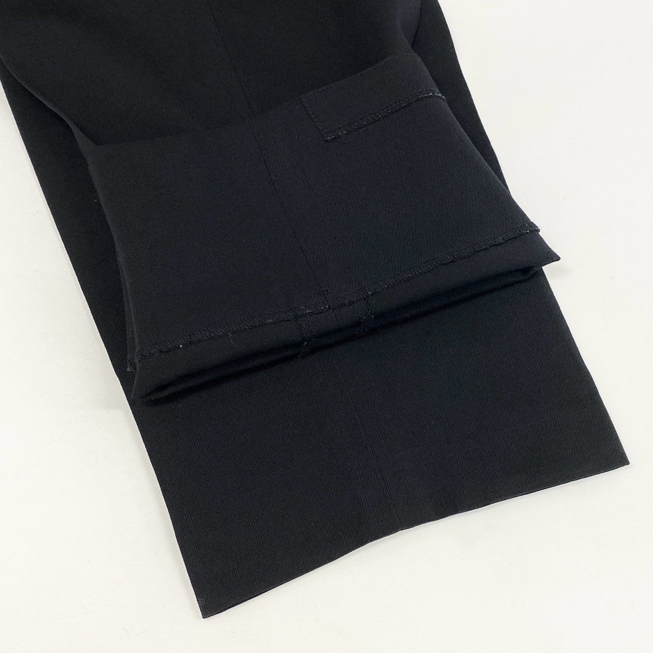 53h27 Jean Paul Gaultier HOMME ジャンポールゴルチエオム ダブルプレスト セットアップ スーツ テーラードジャケット スラックスパンツ 48 ブラック ウール 日本製 メンズo07t