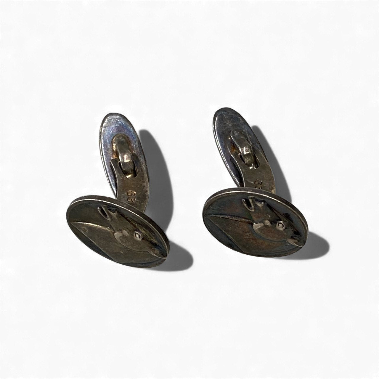 k10 GEORG JENSEN ジョージジェンセン カフス ホース モチーフ スターリングシルバー 925 アクセサリー 男性用 メンズk02i