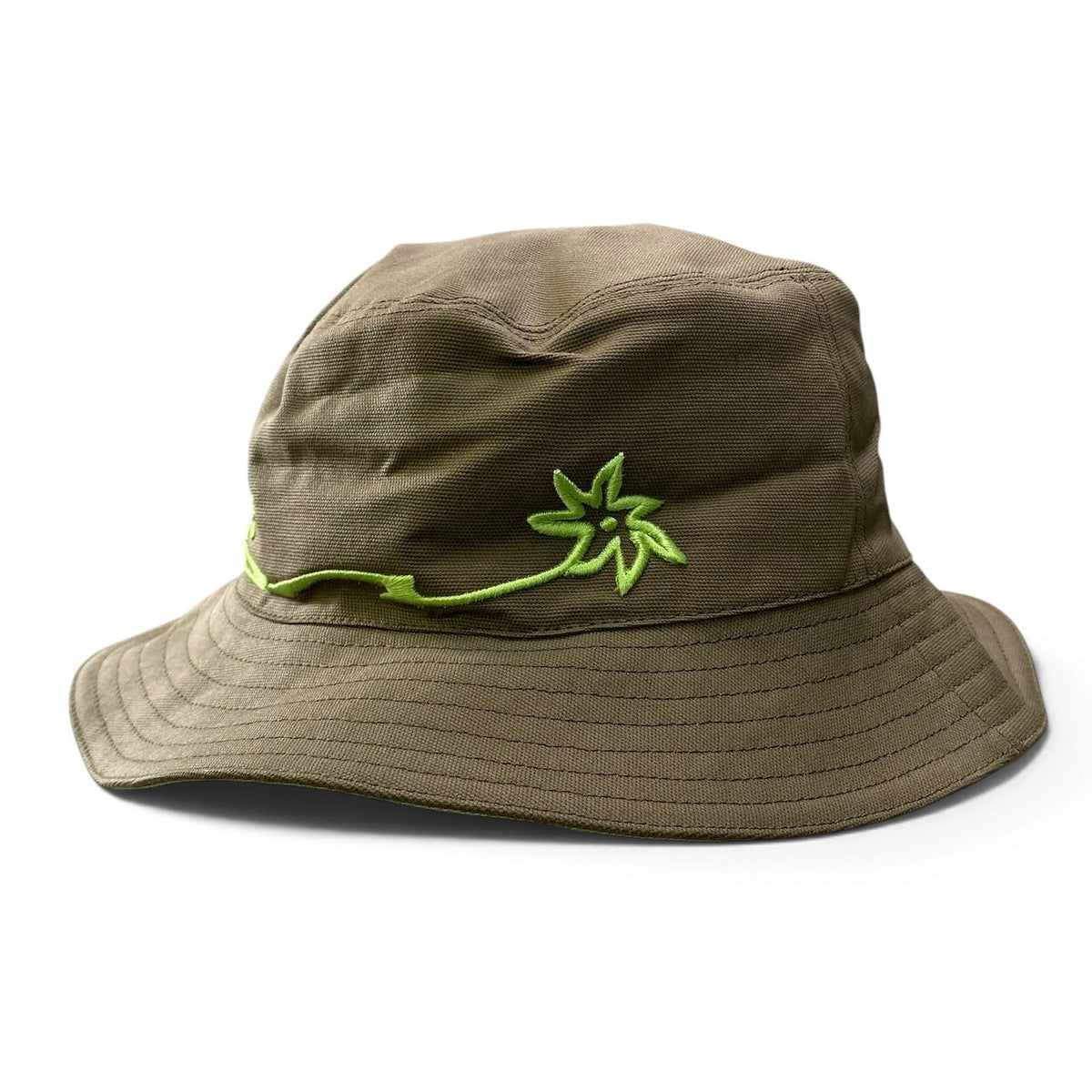 j15 【未使用タグ付】 DIOR ディオール Travis Scott トラヴィス・スコット カクタスジャック ボブ バケットハット 033C906U4511 サイズM カーキ コットン メンズ