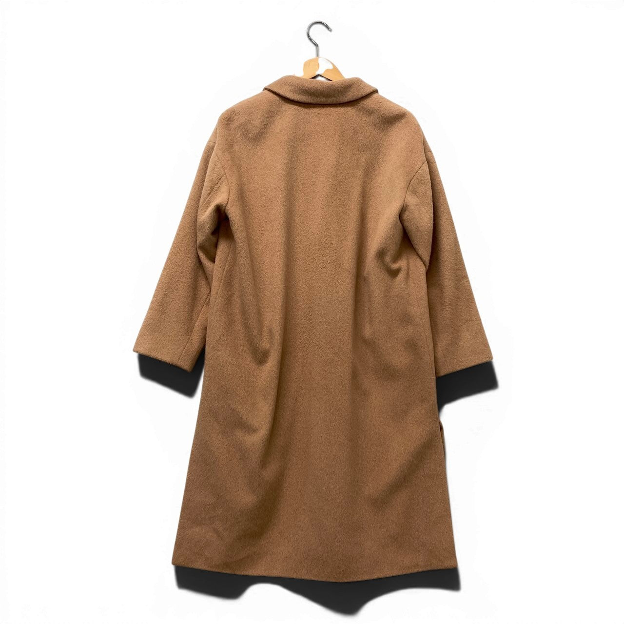 82f16 DAKS LONDON ダックスロンドン チェスターコート ロングコート アンゴラウール サイズ38 ベージュ  レディース 女性用u02t