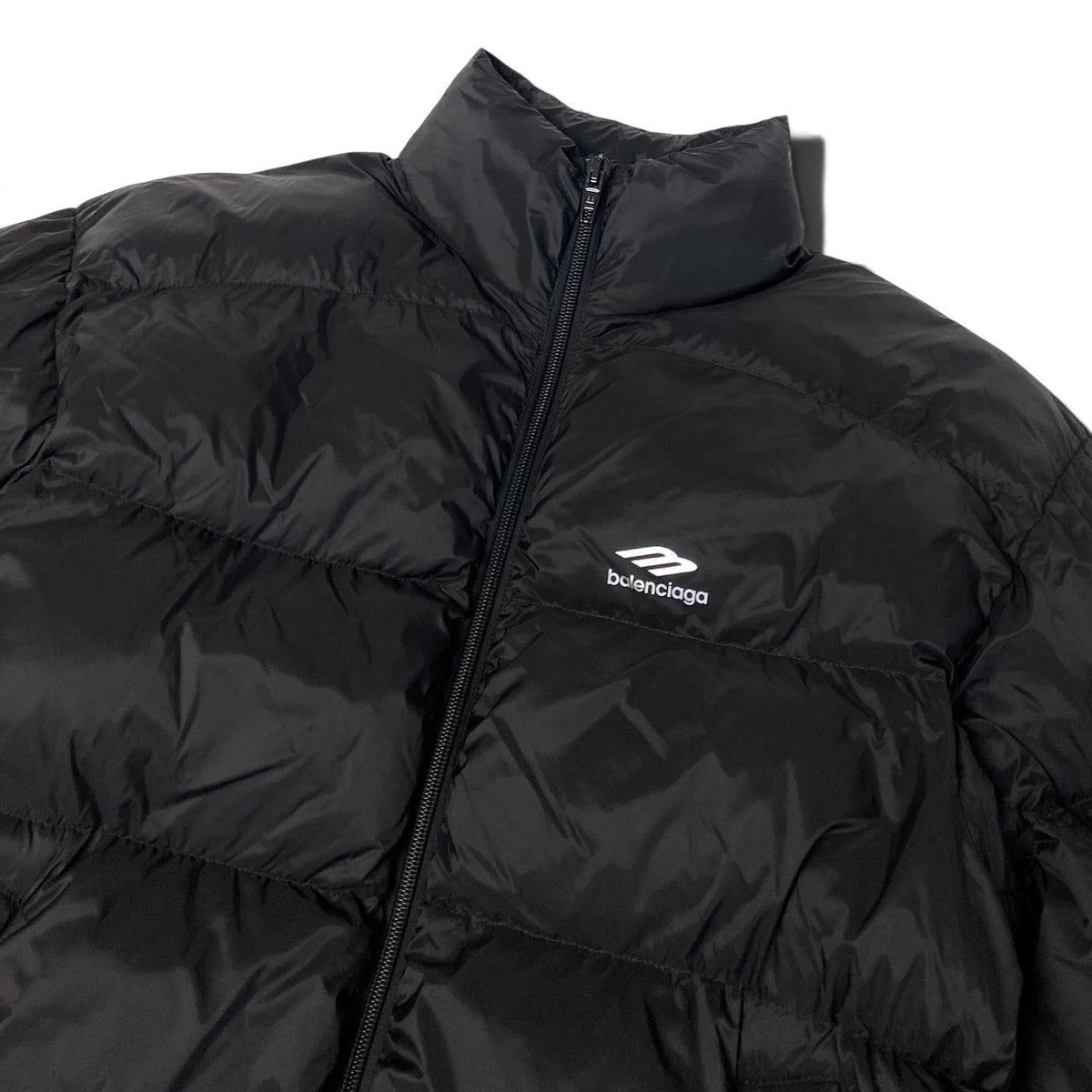 j29 【新品保管品】BALENCIAGA 2025AW SKIWEAR スキーパーファージャケト ダウンジャケット  38サイズ ブラック ポリエステル100％ ユニセックスk02i