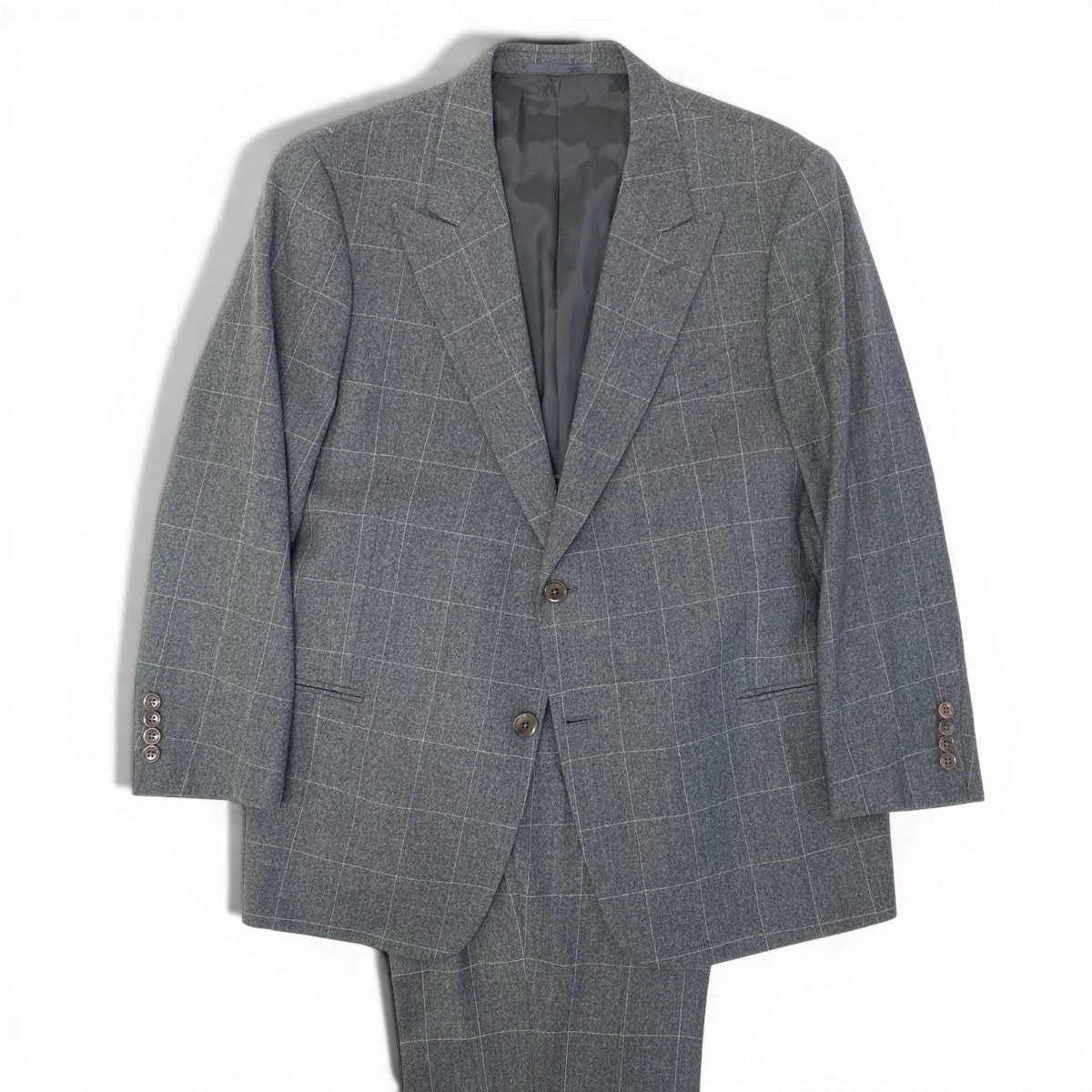 84f18 ARMANI COLLEZIONI アルマーニコレッツォーニ チェック柄 スーツ