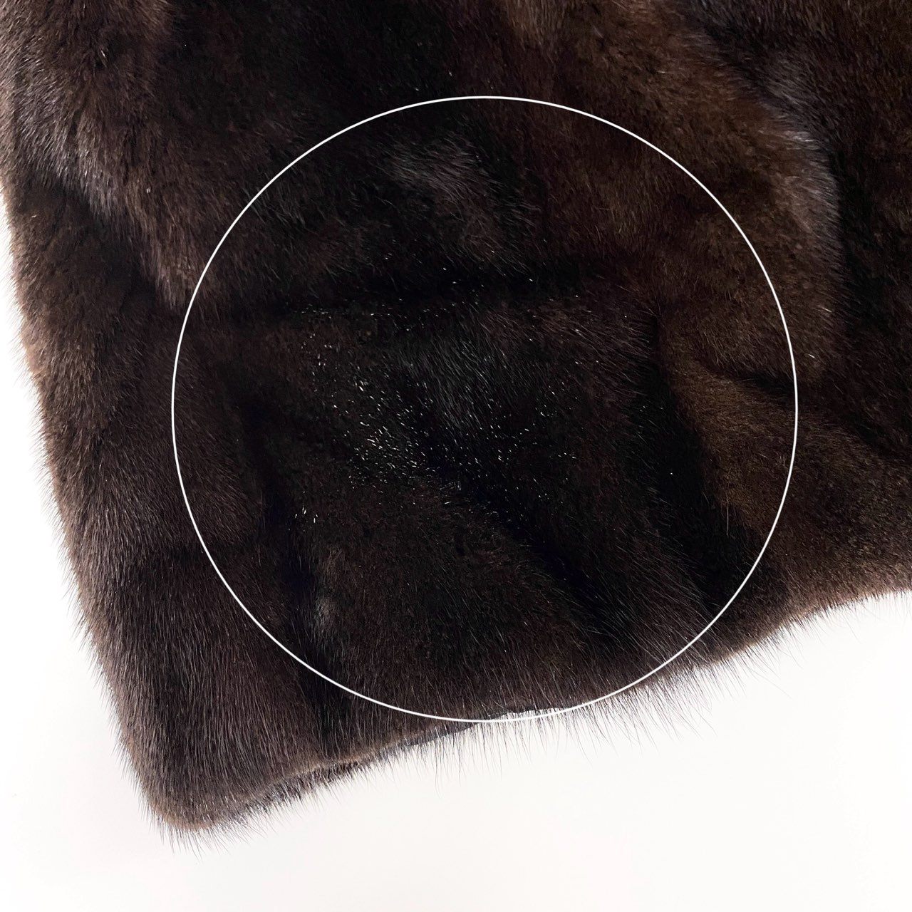 42L9 BLACKGLAMA ブラックグラマ ダークミンク ロングコート サイズF ダークブラウン 最高級本毛皮 ETERNA FURS MINKt18r