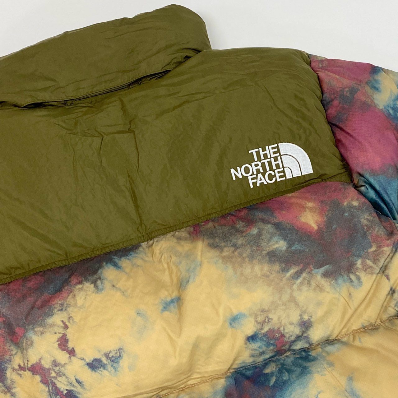 11j6 THE NORTH FACE ザ ノースフェイス Novelty Nuptse Jacket ノベルティ ヌプシダウンジャケット マルチ ND92235 Sサイズ マルチカラー ナイロン メンズo07t