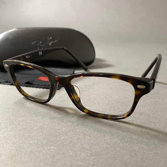 1f27 Ray Ban レイバン OPTICS オプティクス メガネフレーム 眼鏡 アイウェア RB5345 53□18 ダークハバナ サングラス ハードケース付