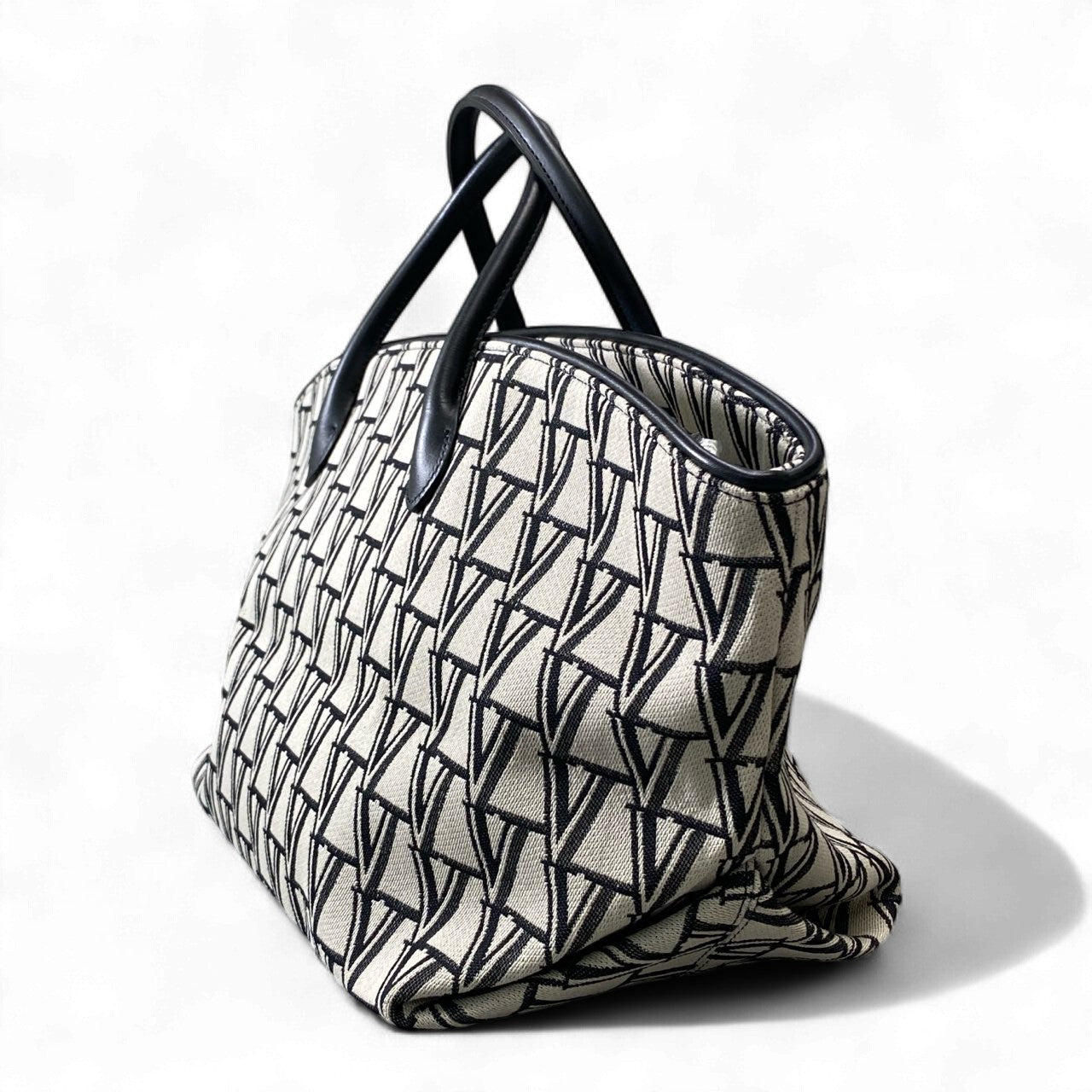 ak18 VERMEIL par iena SHIME別注 シィメ トートバッグ  キャンバス×レザー レディース 女性用 鞄k02i