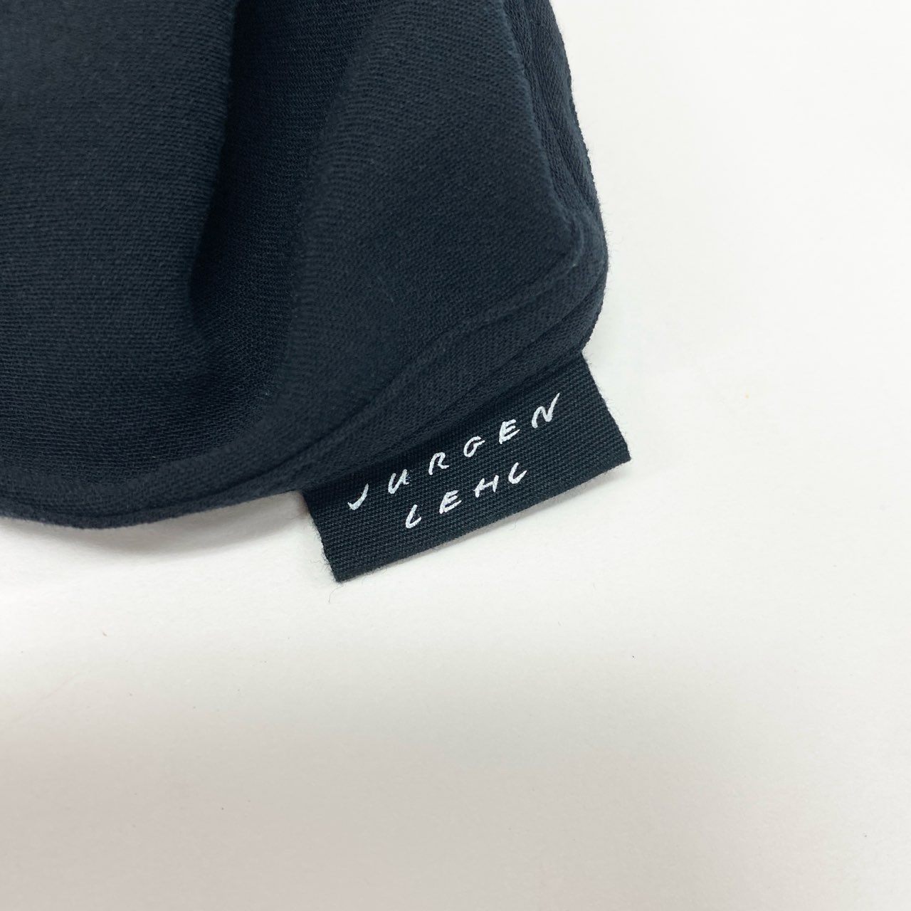 40k18【美品】JURGEN LEHL ヨーガンレール ノースリーブワンピース ロングワンピース コットン100％ 日本製 J0112FV511 Mサイズ ブラック レディースu02t