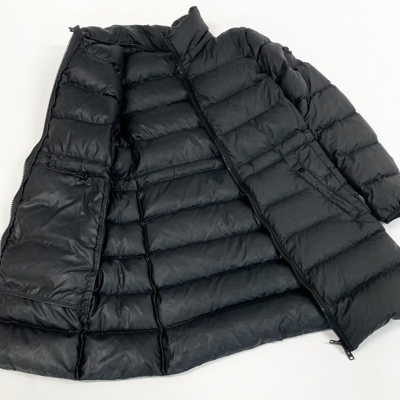 52a21 COACH コーチ DOWN COAT ダウンコート ブラック アウター ダウンジャケット 女性服 冬物t18r