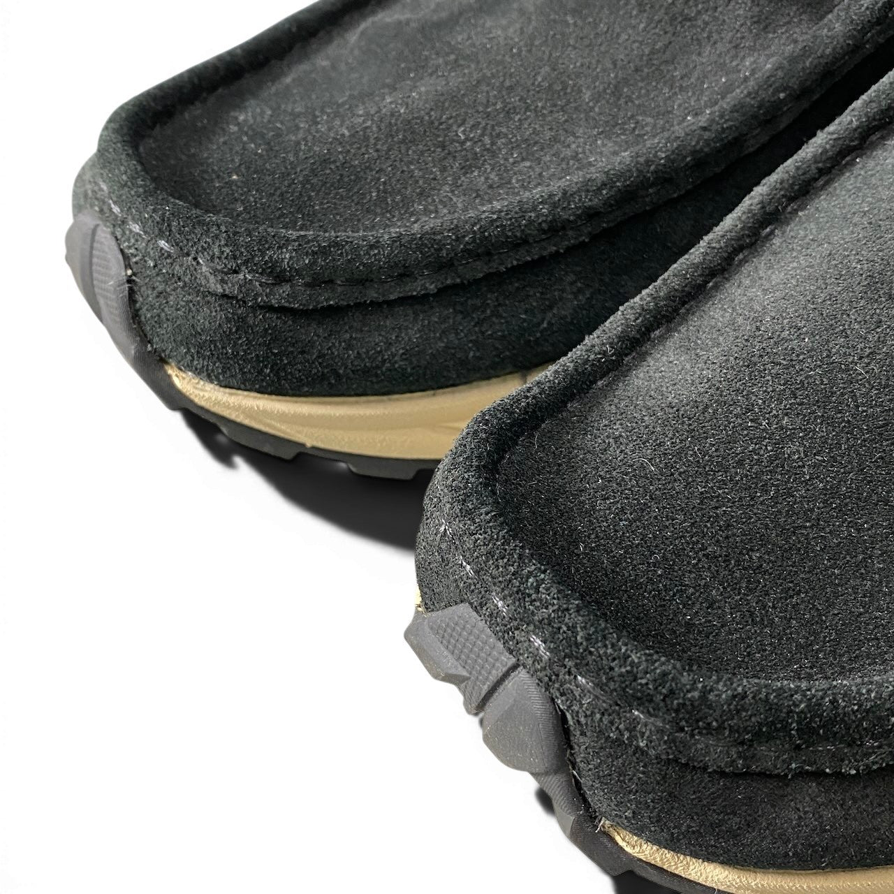4e21 CLARKS クラークス ワラビーエデン スエードレザーブーツ モカシン ハイカットシューズ メンズ 男性用  11-32-0365-100-19-20 7 1/2 ブラック 箱付きo07t