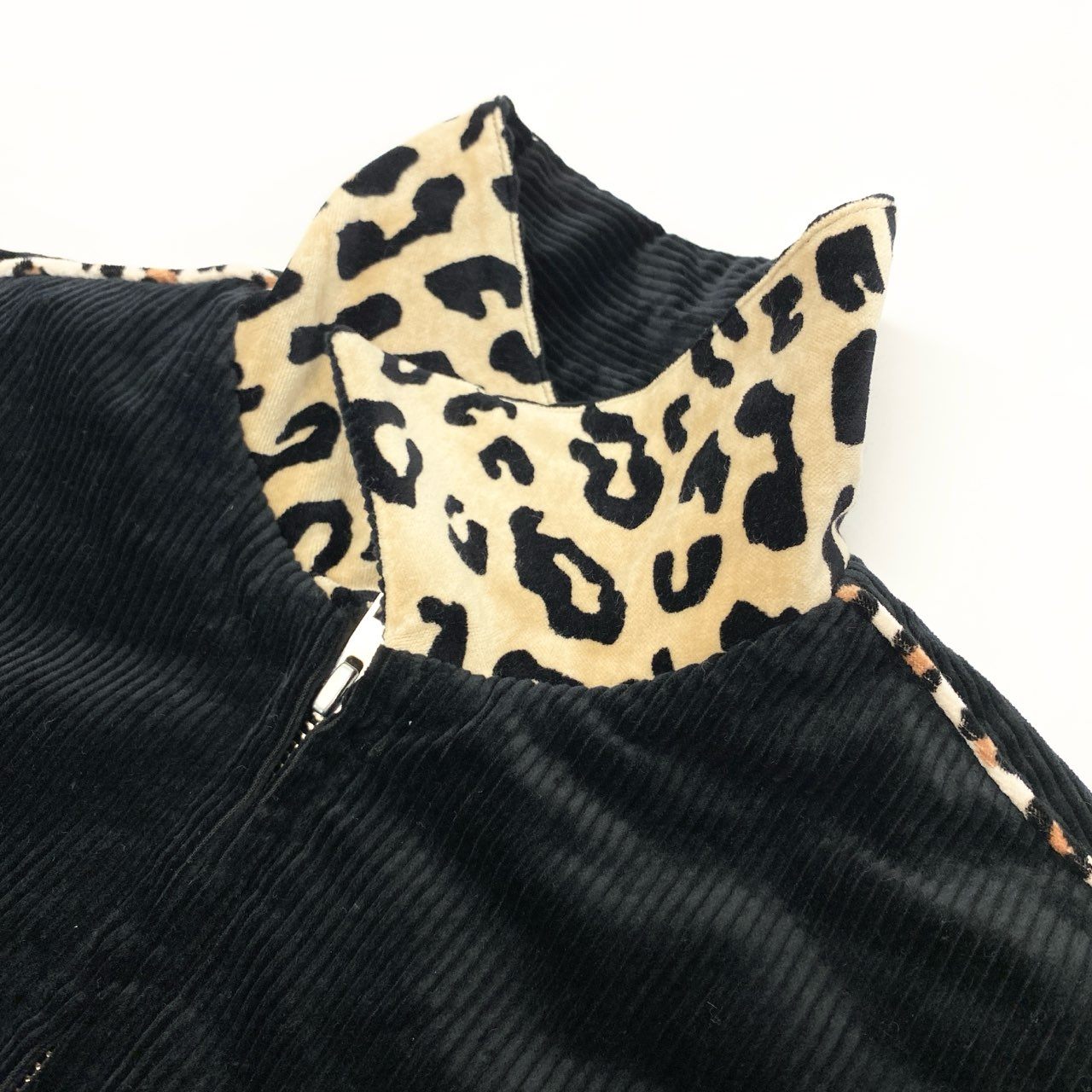 10k11 《未使用保管品》 WACKOMARIA ワコマリア 24AW Corduroy Western Jacket コーデュロイ ブルゾン サイズS ブラック メンズ アウターk02i