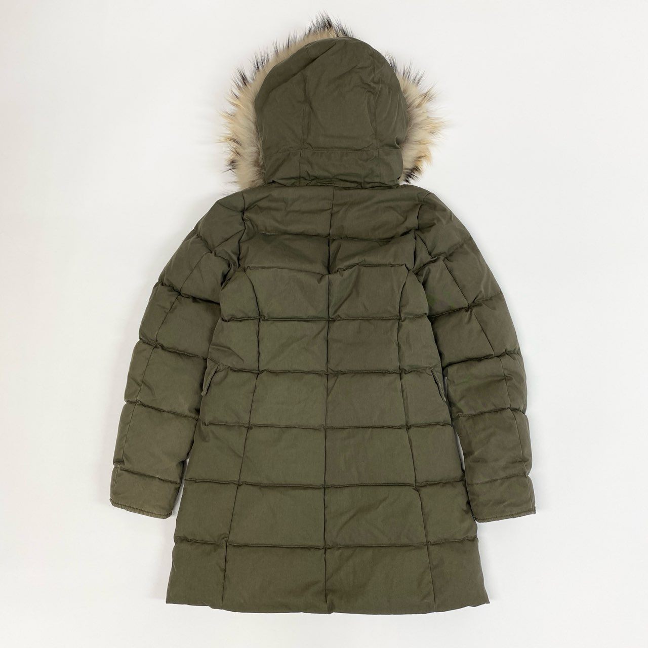 9j6 PYRENEX ピレネックス GRENOBLE JACKET グルノーブル ジャケット ダウンジャケット コート 36 S相当 カーキ オリーブ レディースo07t