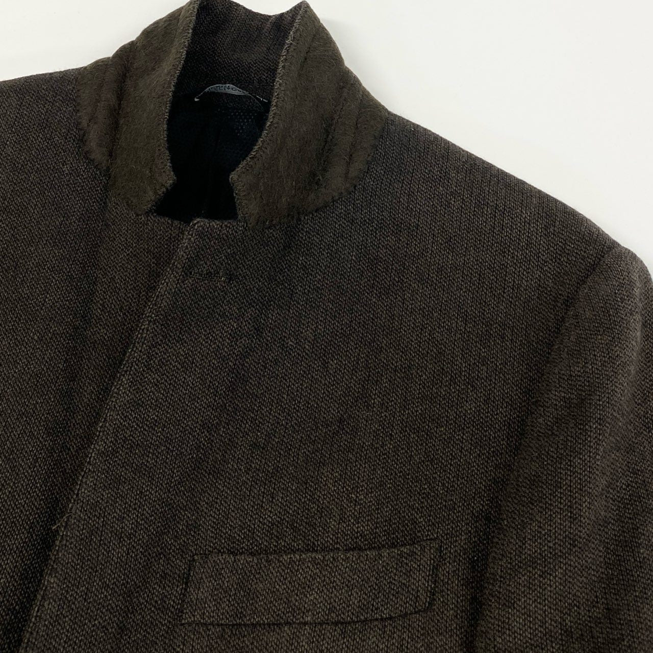 46j3 《美品》 DOLCE&GABBANA ドルチェアンドガッバーナ イタリア製 MARTINI テーラードジャケット ビジネス◎ G2DL7T 44 ブラウン コットン ウール メンズo07t