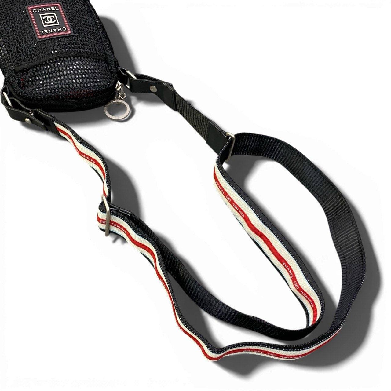 b20 CHANEL SPORT シャネル スポーツ 2007年 メッシュバッグ ショルダーバッグ ユニセックスk02i