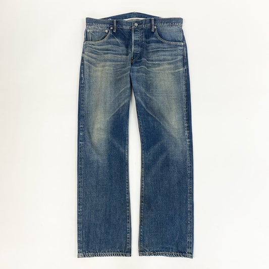 2j27 visvim ヴィズヴィム social sculpture denim デニムパンツ ジーンズ  0114305005004 W36 L30 インディゴブルー コットン100％o07t
