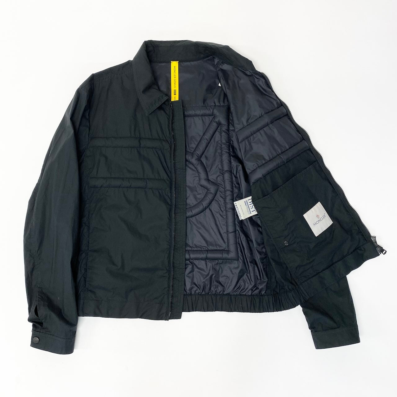 53d5 MONCLER モンクレール × Craig Green クレイググリーン DOODLE ジップアップジャケット サイズ3 ブラック Zip Up Jackett18r