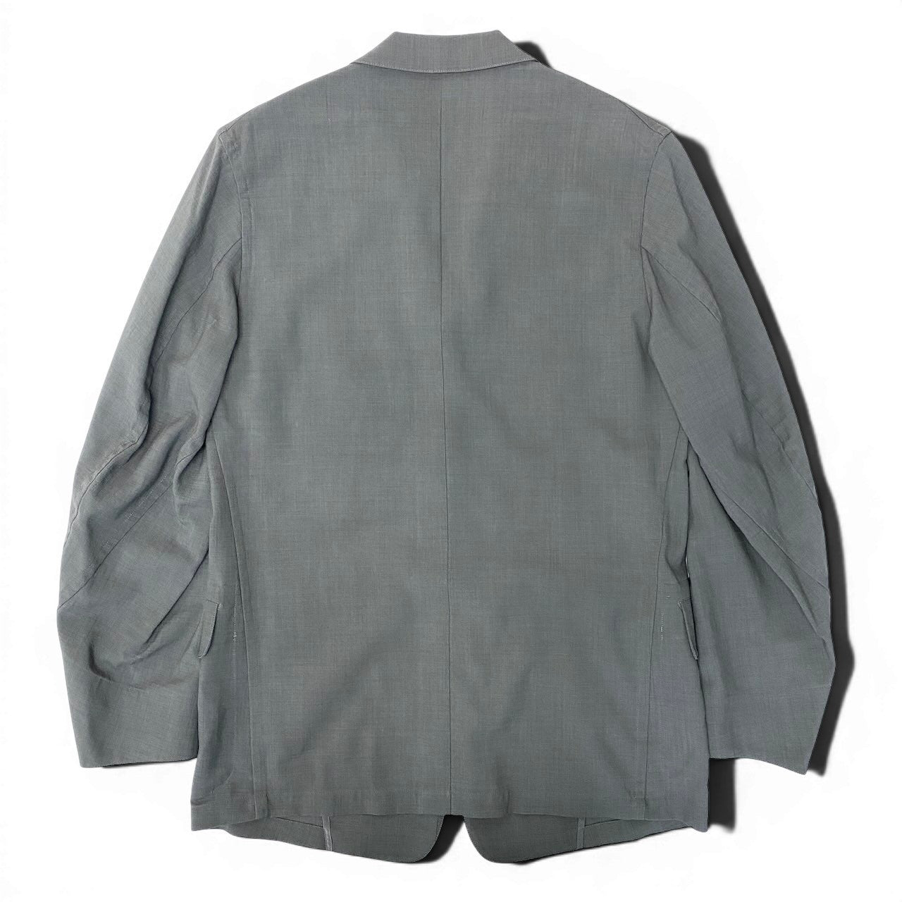 26e8 A.A.R Yohji Yamamoto D`URBAN ヨウジヤマモト ダーバン リップストップ デザインジャケット サイズL グレー メンズ 紳士服u02t