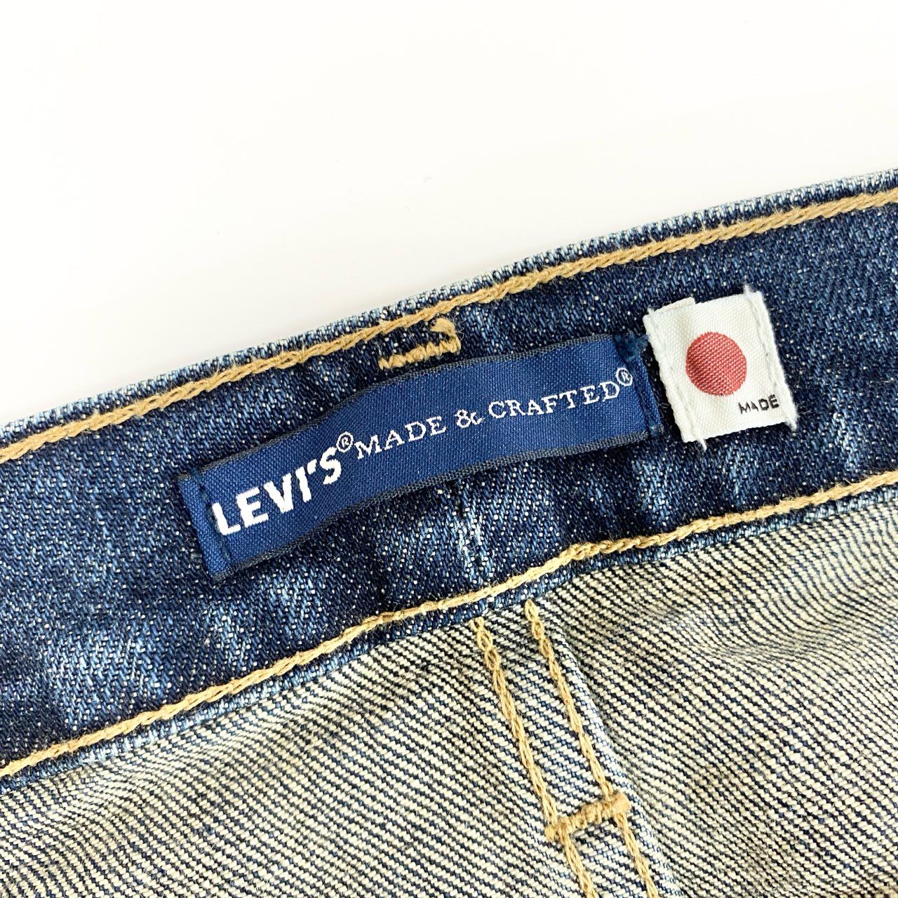 26i30《美品》LEVI'S MADE&CRAFTED リーバイス メイド＆クラフテッド デニムパンツ ジーンズ 511 赤耳  56497-0041 W38 L32 インディゴ メンズo07t