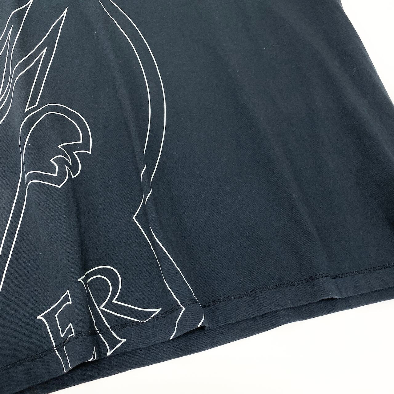 78d9 MONCLER モンクレール MAGLIA T-SHIRT カットソー サイズL ブラック Tシャツ 男性用t18r