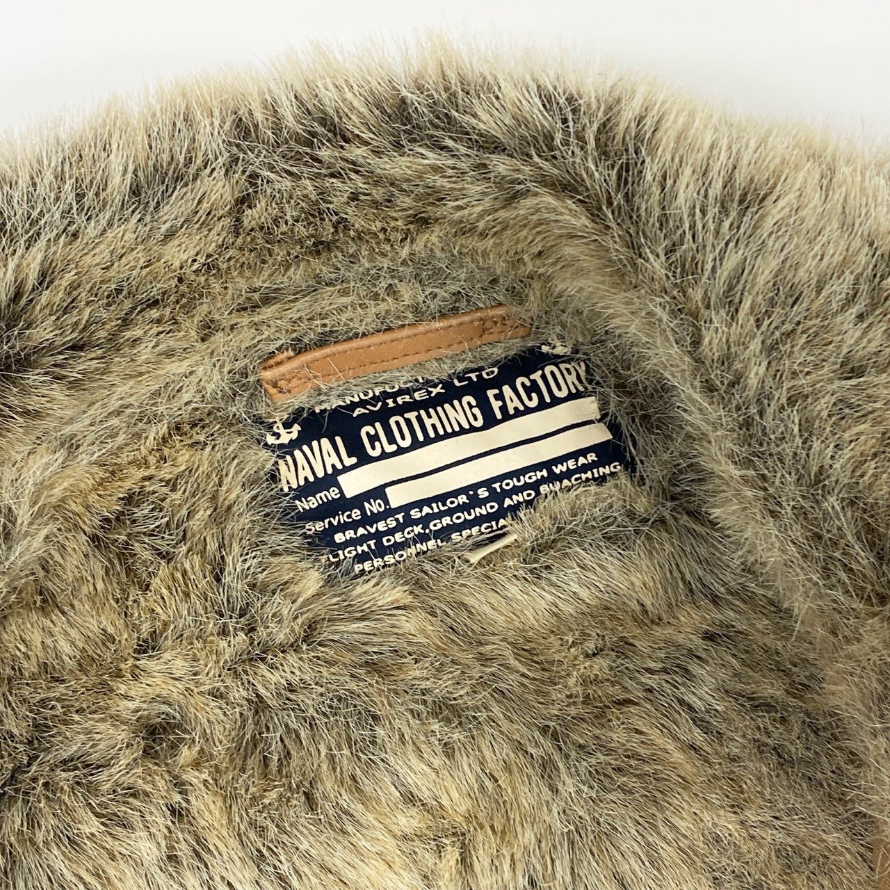 75j29 AVIREX アヴィレックス N-1 プライベートジャケット デッキジャケット アウター 6132040 XLサイズ マルチカラー メンズu02t