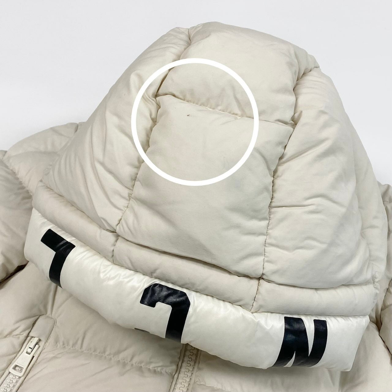K18c20 MONCLER モンクレール DUBOIS JACKET デュボア ジャケット ダウンジャケット フードロゴ 0 ホワイト レディースsn1