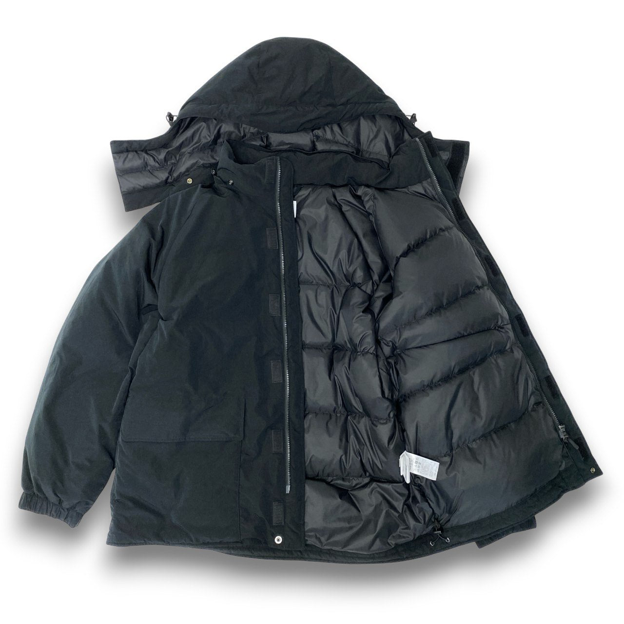 87c10 Wide Dad ワイルダッド ダウンジャケット ダウンパーカー 2WAY アウター UR47-17b011 2サイズ ブラック ナイロン100％ メンズ 男性用o07t