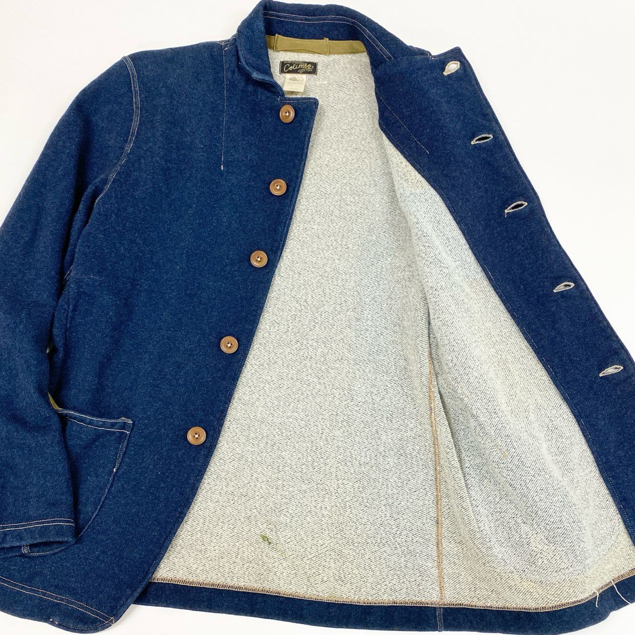 83i29 COLIMBO コリンボ ORIGINAL BELMONT PARK JACKET ベルモントパークジャケット スウェットジャケット Mサイズ インディゴ  メンズo07t