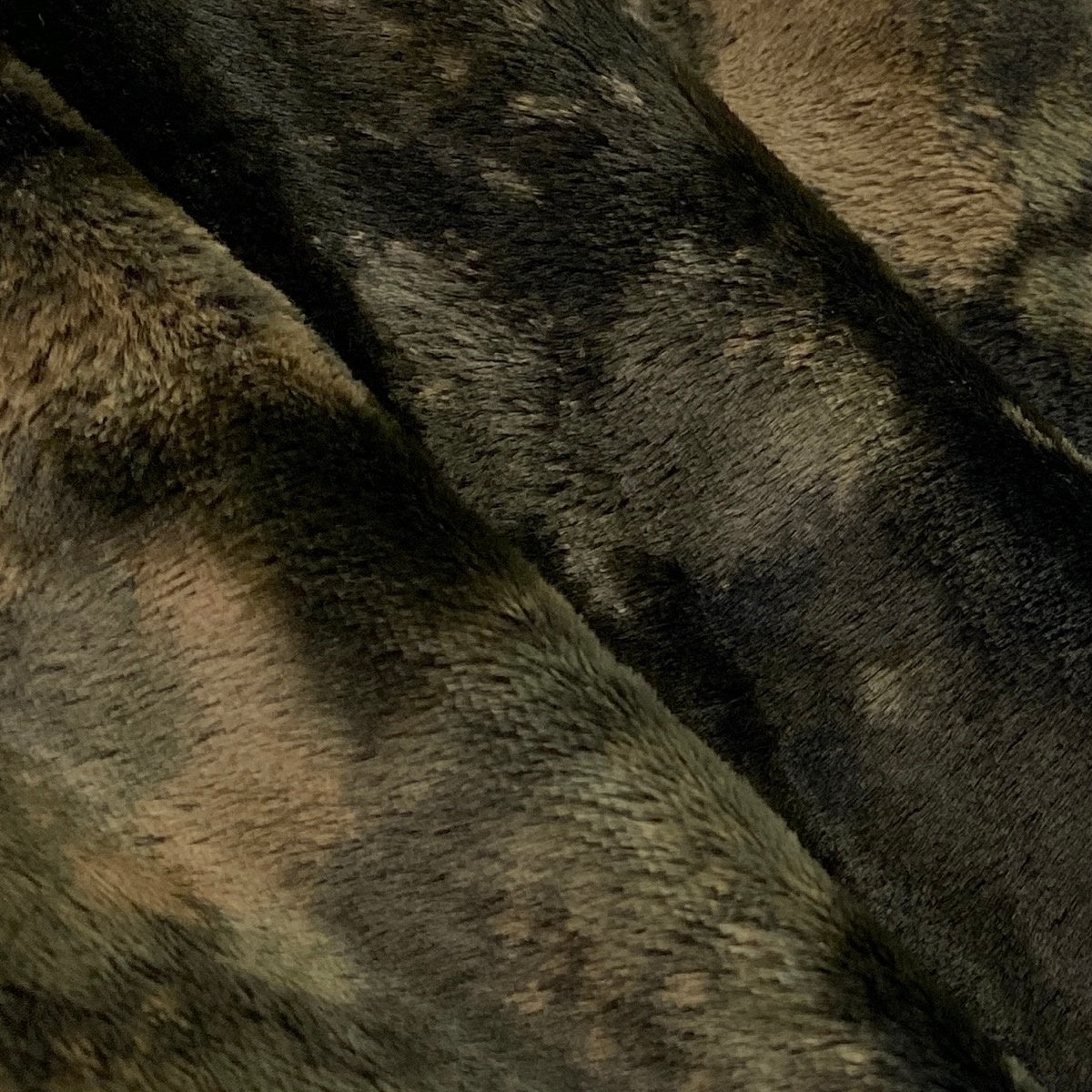 Af29 tricot COMME des GARCONS トリコ コムデギャルソン 00s パイルカモ チェスターコート Camo Print Terry Chester Coat M カーキ 迷彩t18r