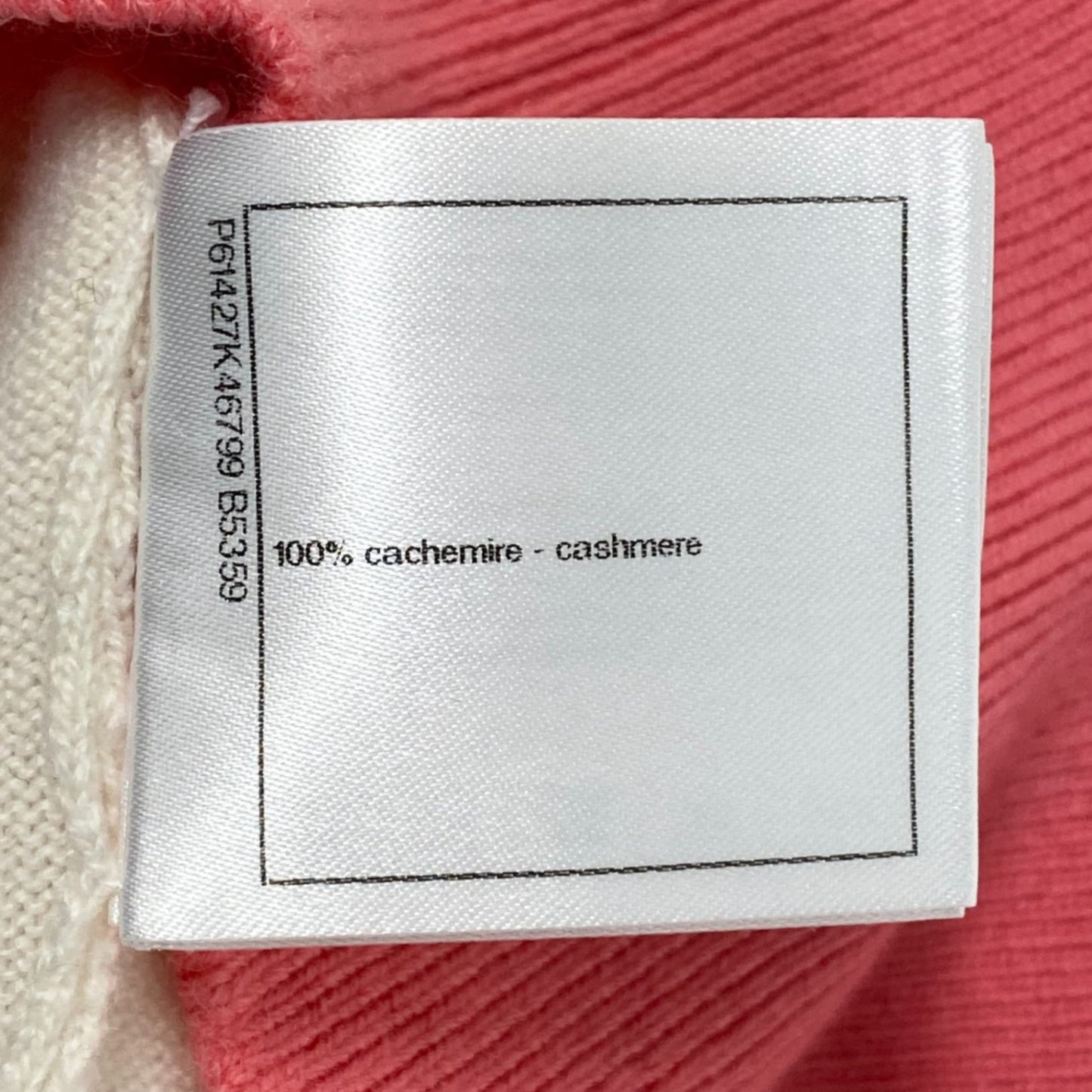 b23 CHANEL シャネル P61427 2019年 カシミヤ100％ カーディガン ニット サイズ40 レディースta1