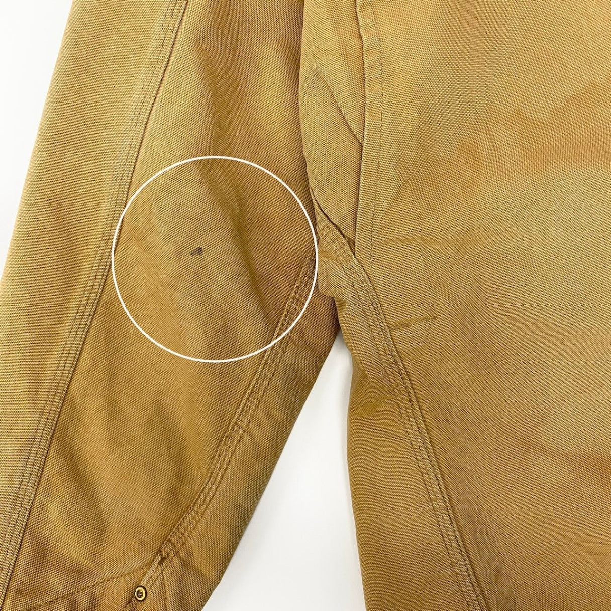 5d10 Carhartt カーハート ミシガンチョアコート ダックジャケット サイズL～XL相当 茶系 Vintage ヴィンテージt18r