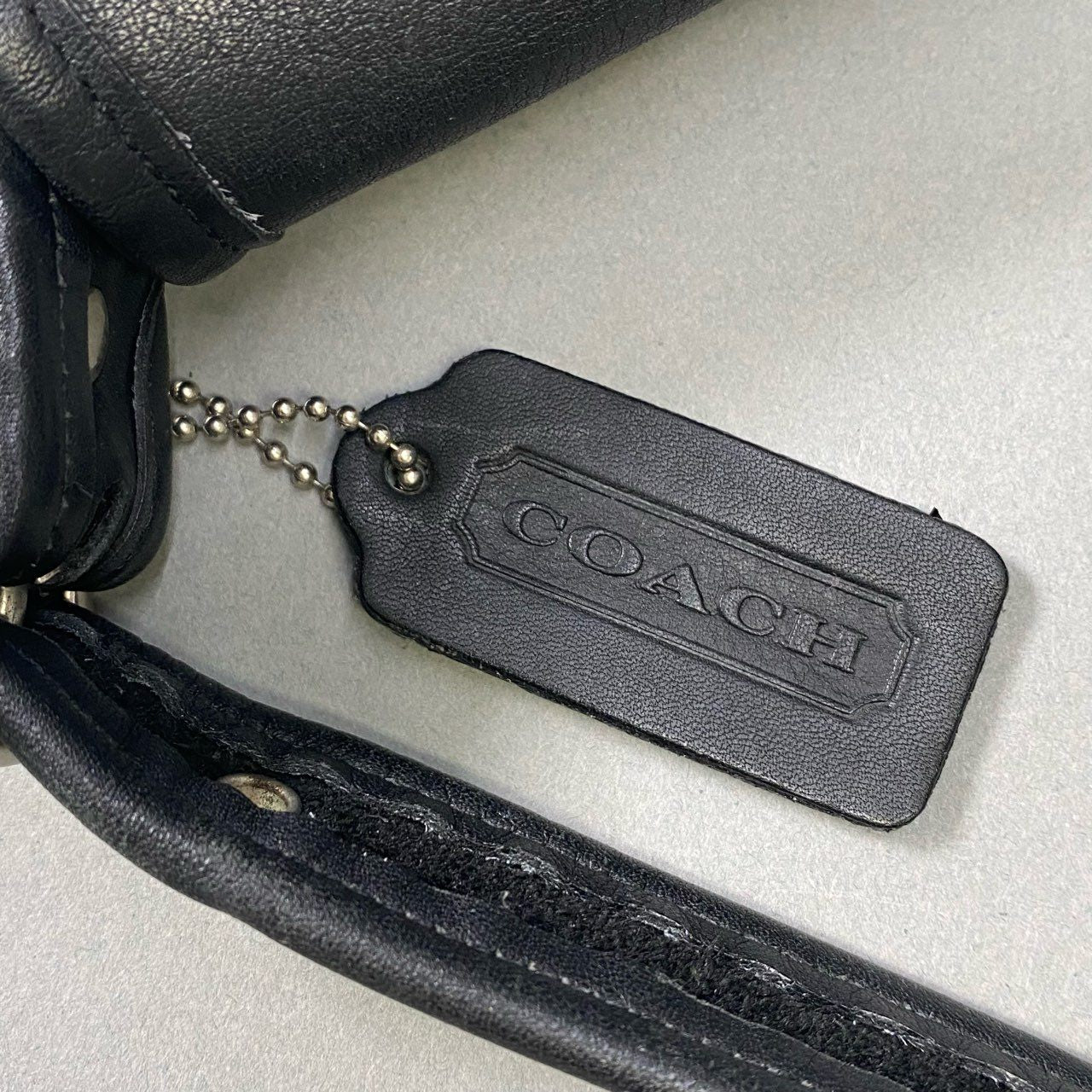 Ai18 COACH コーチ オールドコーチ ショルダーバッグ クロスボディバッグ 9144 ブラック レザー 鞄 カバン Vintage ヴィンテージt18r