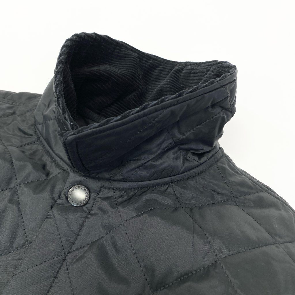29a9 Barbour バブアー SL LIDDESDALE キルティングジャケット ナイロンジャケット リデスデイル メンズ 紳士服  MQU1348 大きいサイズ XXL ブラックo07t