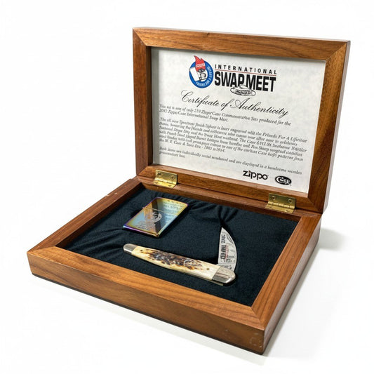 c23 ZIPPO ジッポ― SWAP MEET 2002 ジッポ ナイフ セットk02i