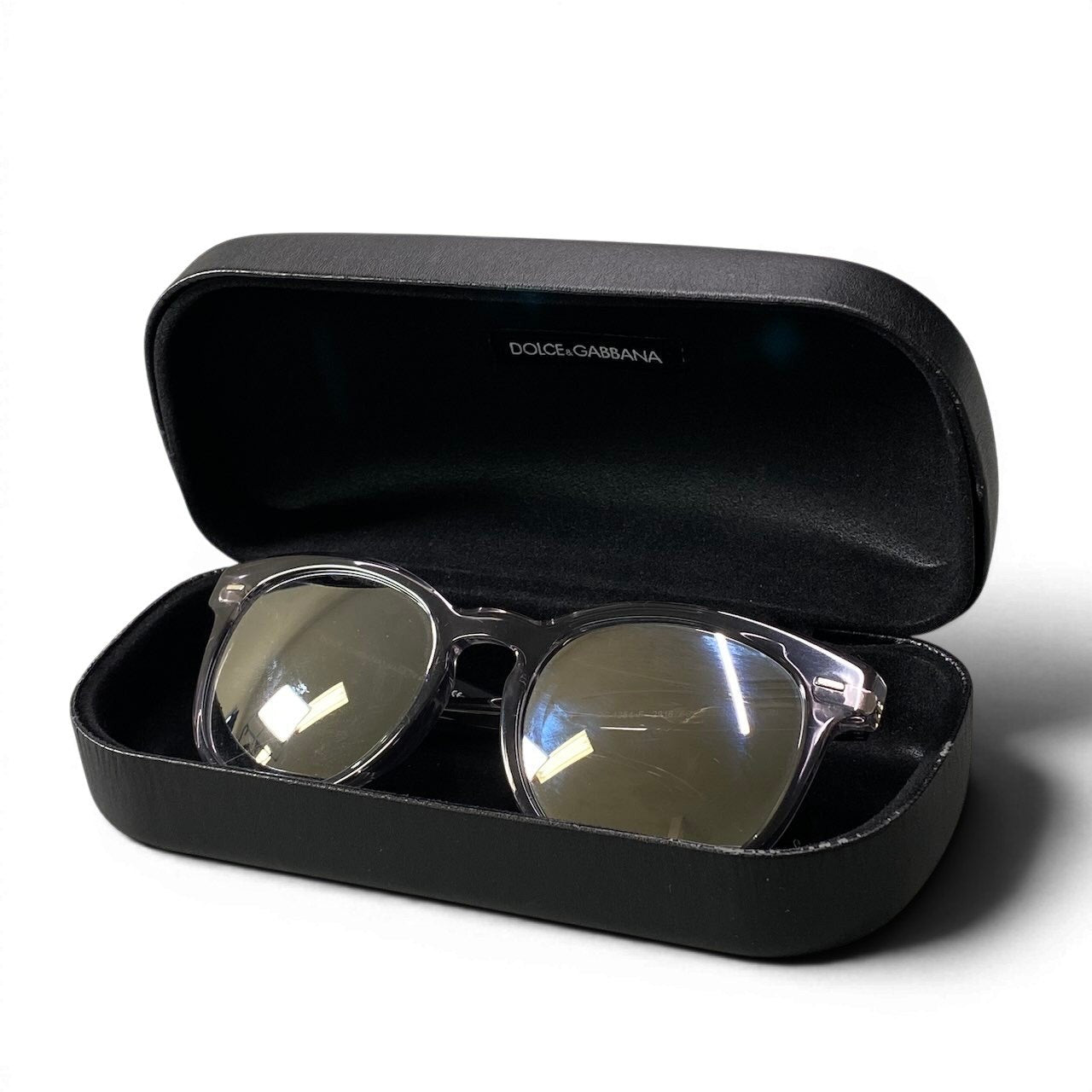 e4 DOLCE&GABBANA ドルチェアンドガッバーナ サングラス アイウェア クリアフレーム ミラーレンズ サイドロゴ DG4254-F 2916/6G 51□20 145 クリアグレー レディース 女性用k02i