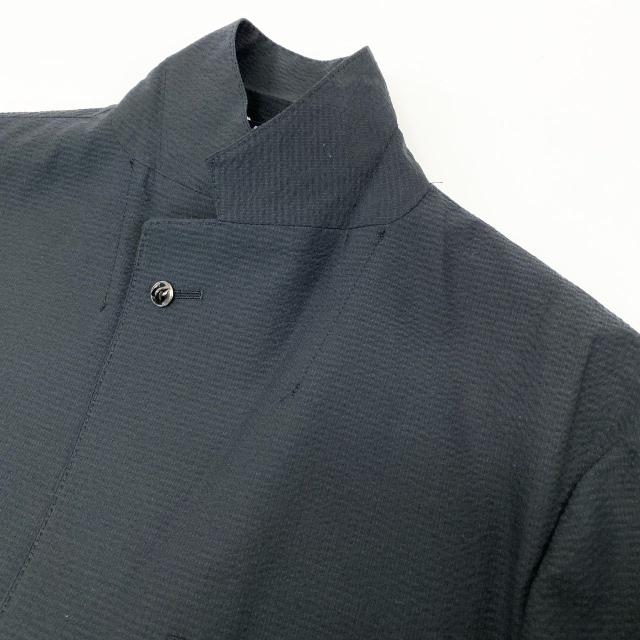 4k23《未使用保管品》 Aquascutum アクアスキュータム 定価￥96.800円 SUMMER TEC.3 TROPICAL JACKET PANTS セットアップスーツ シングル 2B 伸縮ストレッチ メンズ 紳士服 2205207026 / 2205207026 38 ブラックu02t