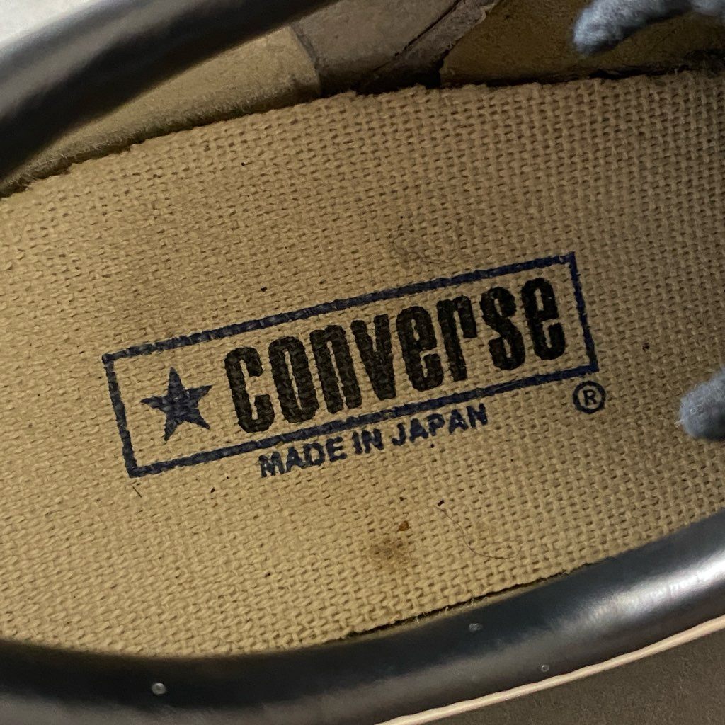 4f29 converse コンバース MADE IN JAPAN ALL STAR オールスター ワンスター スニーカー 8 ホワイト レザー 囲みタグ シューズ