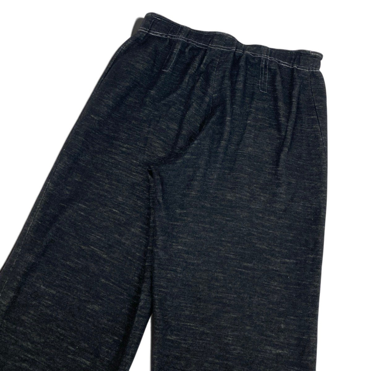 Ci4 【美品】CHANEL ココマーク コットンウールパンツ P21695 38サイズ ダークグレー レディース 女性用u02t