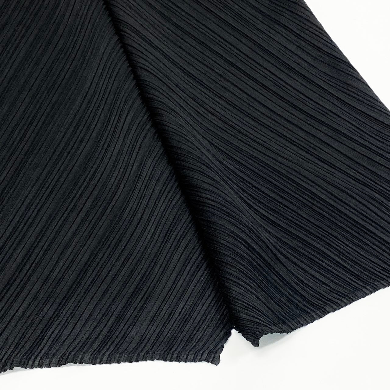 e1 【美品】PLEATSPLEASE 半袖プリーツカットソー チュニックカットソー 日本製 PP13-JT656 3サイズ ブラック ポリエステル100％ レディース 女性用k02i