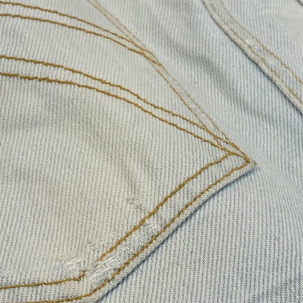 Ic6 Christian Dior クリスチャンディオール Hardcore ハードコア デニムスカート スタープレートチェーン 4E12033930 36サイズ ライトブルー コットン100％ レディース 女性用o07t