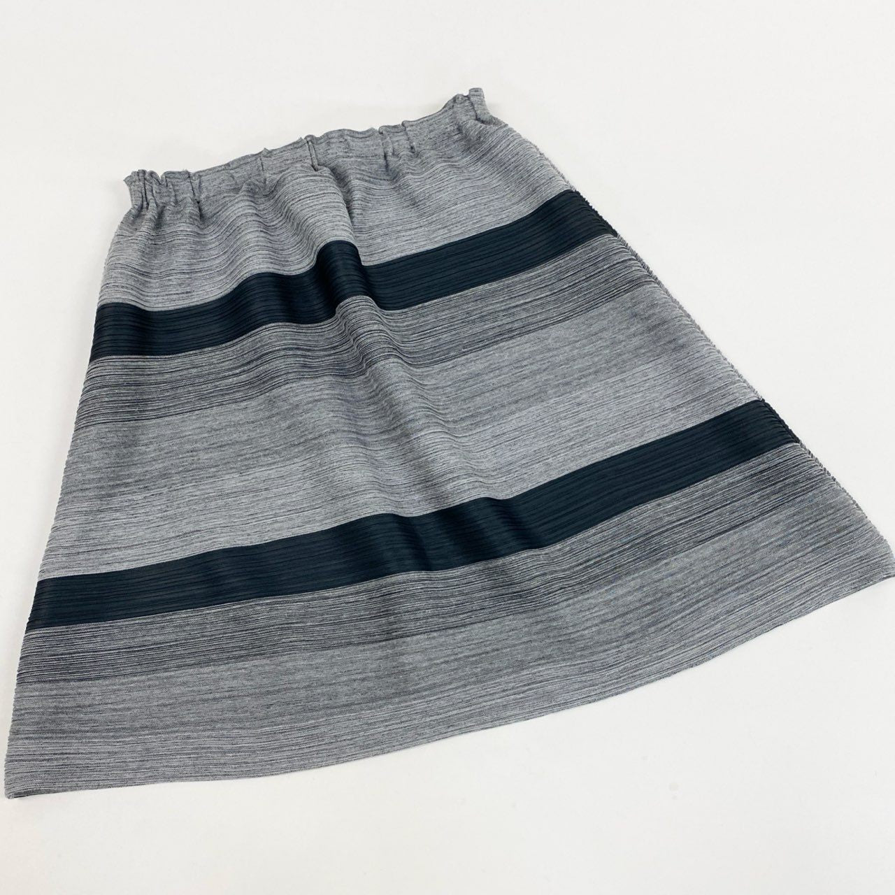 AL5 PLEATS PLEASE プリーツプリーズ プリーツスカート サイズ5 ネイビー系k02i