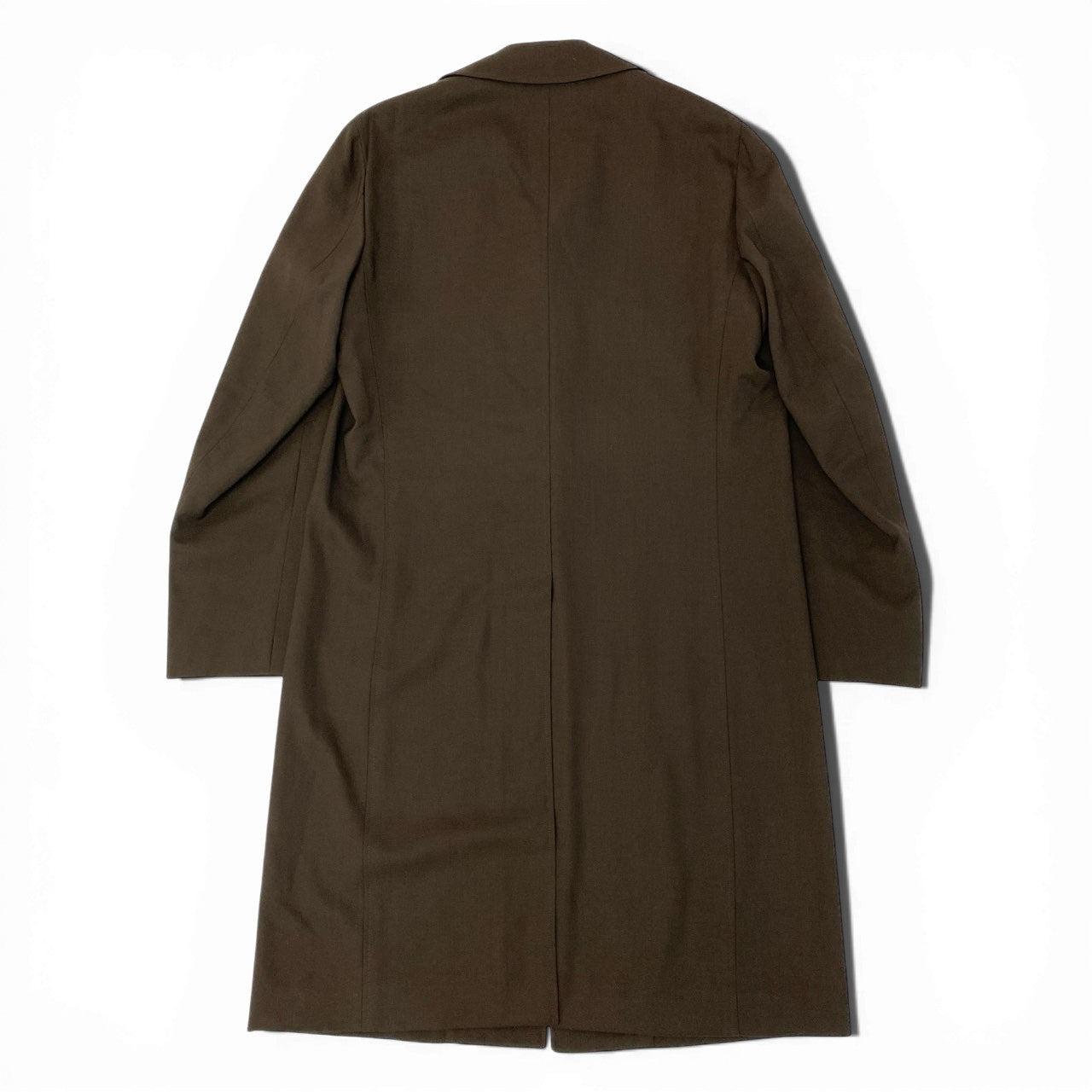 85a16 CARUSO カルーゾ betterfly ZERO COAT ゼロコート バルカラーコート サイズ50/R ブラウン メンズ 男性用 アウターk02i