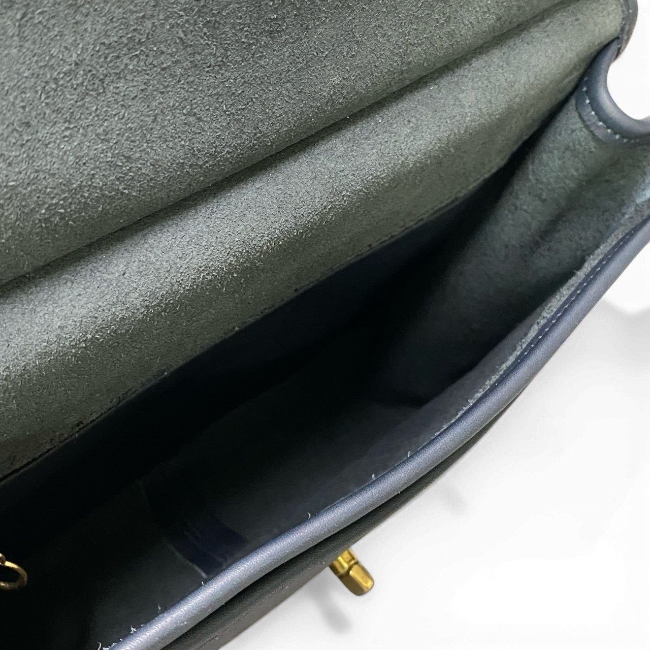 Cc24 COACH オールドコーチ ウィリス ターンロック ショルダーバッグ 9927 ネイビー レザー 2WAYt18r