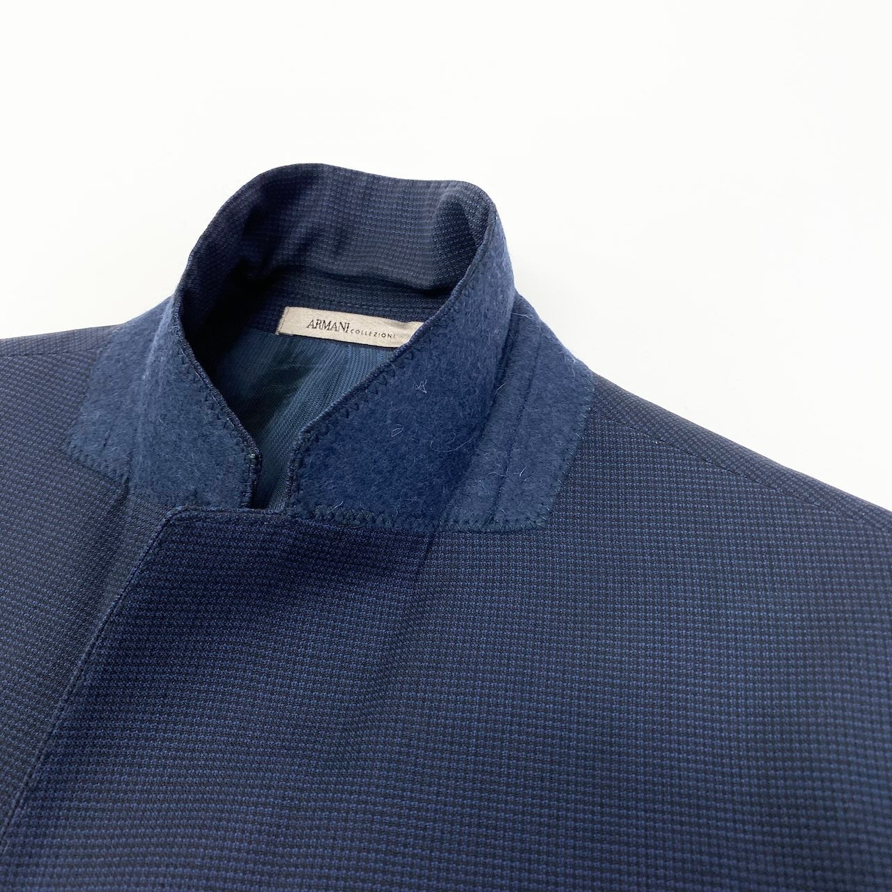56d27 ARMANI アルマーニ セットアップスーツ フォーマル シングルジャケット メンズスーツ 男性用 紳士服 50 ネイビーu02t