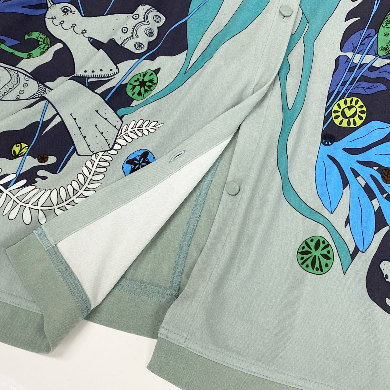 2k18 TOKUKO 1er VOL トクコプルミエヴォル ロングワンピース シャツワンピース フード付き 身幅ゆったり 9 ライトグリーン レディースu02t