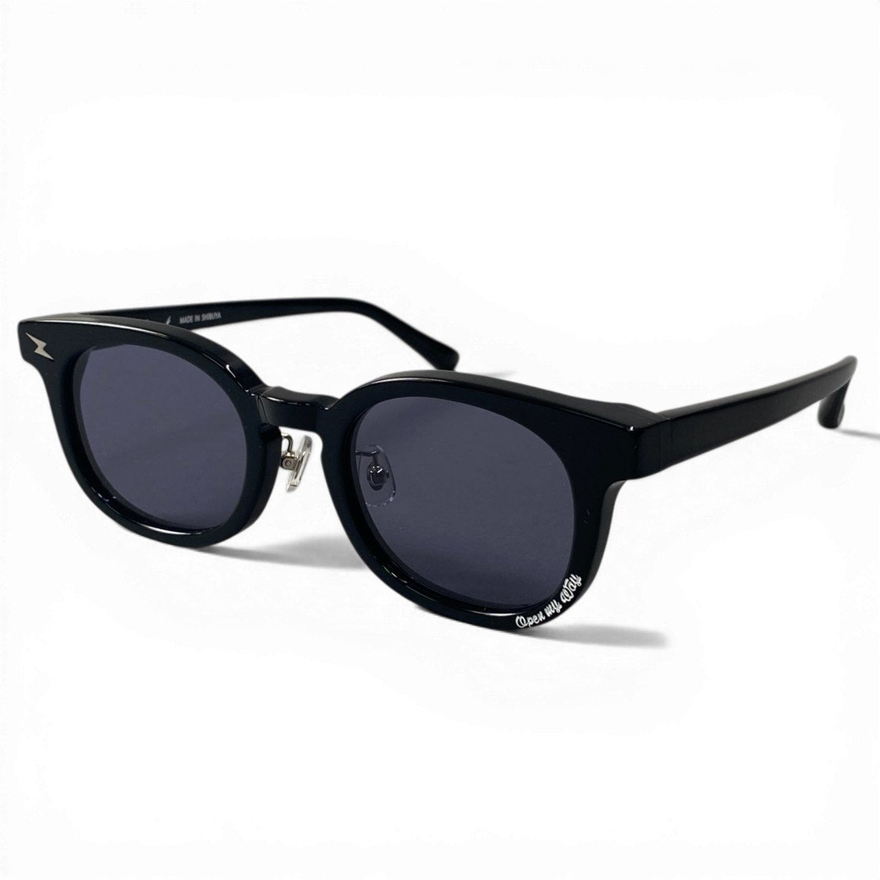 c23 NSH エヌエスエイチ アイウェア サングラス Open my wayブラック/ブラック メンズk02i