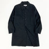 22f18 ENGINEERED GARMENTS エンジニアドガーメンツ 長袖シャツ ロングシャツコート USA製 コットンリネン混紡 メンズ 男性用 XS ブラック