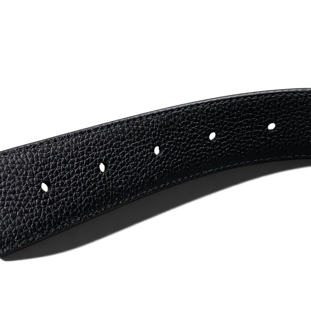i13 dunhill ダンヒル リバーシブル レザーベルト 型押しレザー ブラック × ブラウン メンズ 紳士用k02i