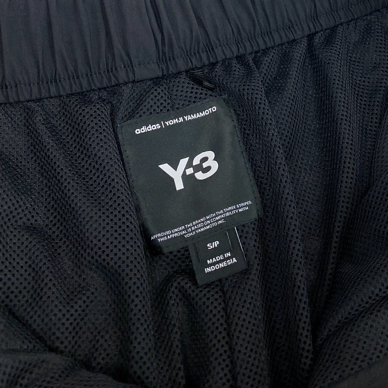 38f9 《美品》 Y-3 ワイスリー 24AW NYL PANT カーゴ トラックパンツ IW7498 S ブラック リップストップ Yohji Yamamoto ヨウジヤマモト